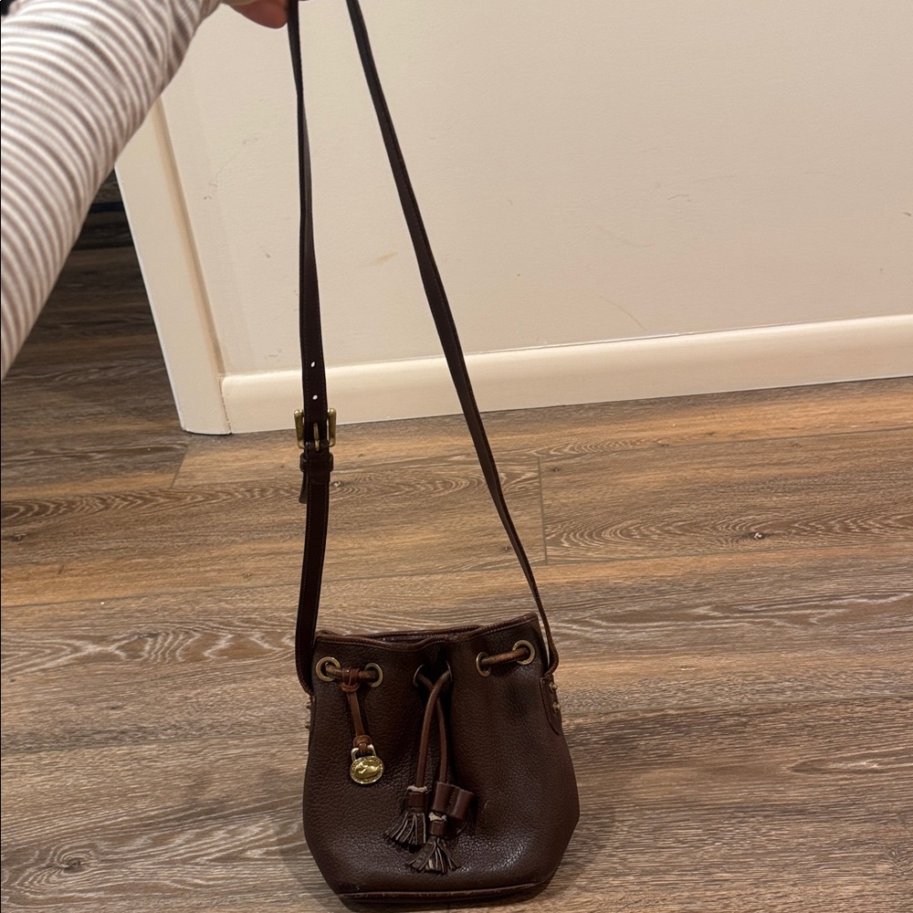 Vintage Dooney & Bourke Pebble Grain Drawstring Purse - Picture 9 of 9